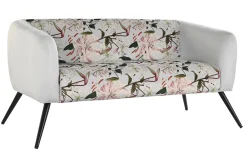 Best MyMobel Sofa poliester metal 140x71x71 flores beige