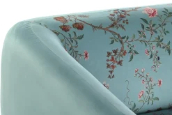 Sale MyMobel Sofa poliester metal 140x71x71 flores rama verde