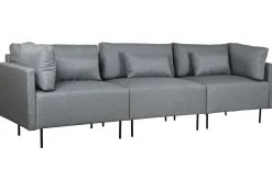 Sale MyMobel Sofa poliester metal 276x152,5x84 gris