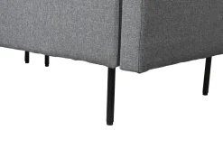 Sale MyMobel Sofa poliester metal 276x152,5x84 gris