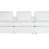 Best MyMobel Sofa poliester pluma 286x95,5x57 blanco