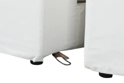 Best MyMobel Sofa poliester pluma 286x95,5x57 blanco