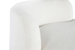 Hot MyMobel Sofa poliester 150x150x69 borreguito blanco
