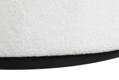 Hot MyMobel Sofa poliester 150x150x69 borreguito blanco