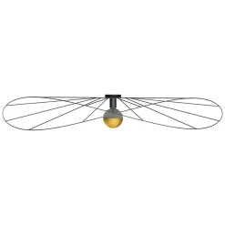 New MyMobel Sollux Aplique / Plafón ESKOLA 140 negro