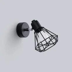 Clearance MyMobel Sollux Aplique ARTEMIS 1 negro