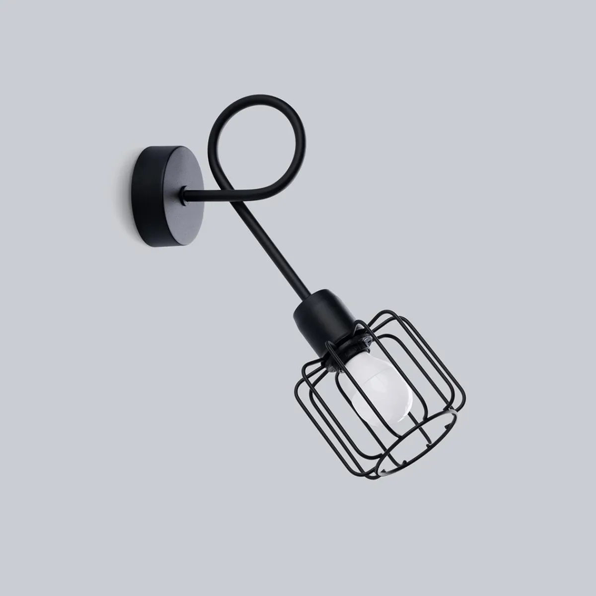 Sale MyMobel Sollux Aplique BELUCI 1S negro
