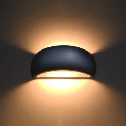 New MyMobel Sollux Aplique cerámica PONTIUS gris