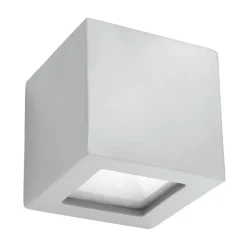 Clearance MyMobel Sollux Aplique de cerámica LEO gris