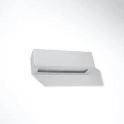 Online MyMobel Sollux Aplique de cerámica VEGA gris