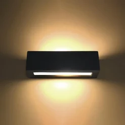Fashion MyMobel Sollux Aplique de cerámica VEGA negro