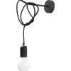 Discount MyMobel Sollux Aplique EDISON negro