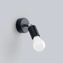 Best MyMobel Sollux Aplique FORNES 1 negro