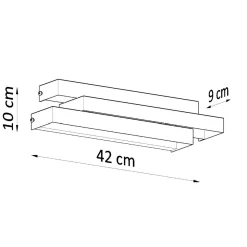 Sale MyMobel Sollux Aplique FROST