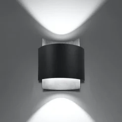 Online MyMobel Sollux Aplique IMPACT negro