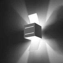 New MyMobel Sollux Aplique LORETO blanco