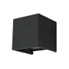 Outlet MyMobel Sollux Aplique LUCA negro LED IP54 3000K