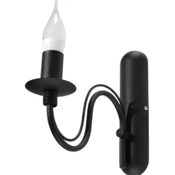 Online MyMobel Sollux Aplique MINERWA negro