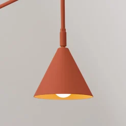 Fashion MyMobel Sollux Aplique NOX rojo ocre No aplicable
