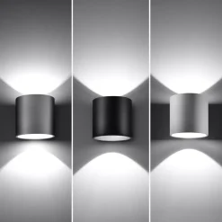 Discount MyMobel Sollux Aplique ORBIS 1 blanco