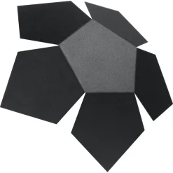 Sale MyMobel Sollux Aplique PENTA negro