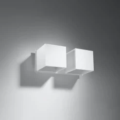 Outlet MyMobel Sollux Aplique QUAD 2 blanco