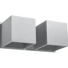 Sale MyMobel Sollux Aplique QUAD 2 gris