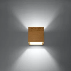 Discount MyMobel Sollux Aplique QUAD madera natural