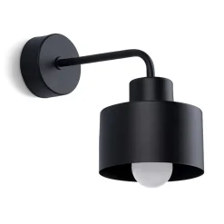 Fashion MyMobel Sollux Aplique SAVAR 1 negro