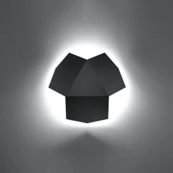 Online MyMobel Sollux Aplique TRE negro