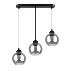 Best MyMobel Sollux Lámpara colgante ALINO 3 negro