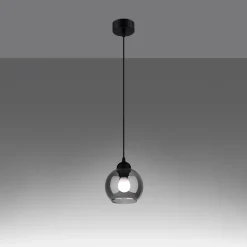 Best MyMobel Sollux Lámpara colgante ALINO 1 negro