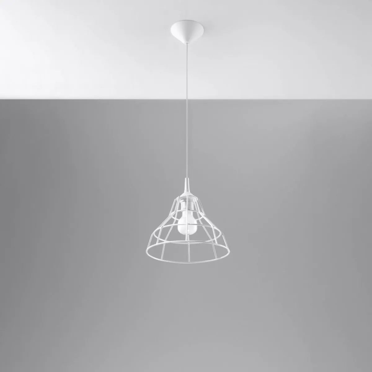 Discount MyMobel Sollux Lámpara colgante ANATA blanca