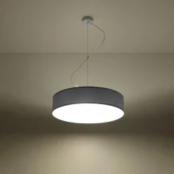 Online MyMobel Sollux Lámpara colgante ARENA 45 gris