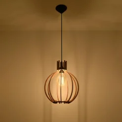 Online MyMobel Sollux Lámpara colgante ARANCIA madera natural