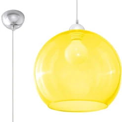 Fashion MyMobel Sollux Lámpara colgante BALL amarillo