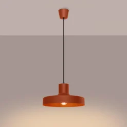 New MyMobel Sollux Lámpara colgante BILO rojo ocre No aplicable