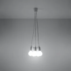 Best MyMobel Sollux Lámpara colgante DIEGO 5 blanco