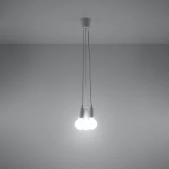 Best MyMobel Sollux Lámpara colgante DIEGO 3 blanco