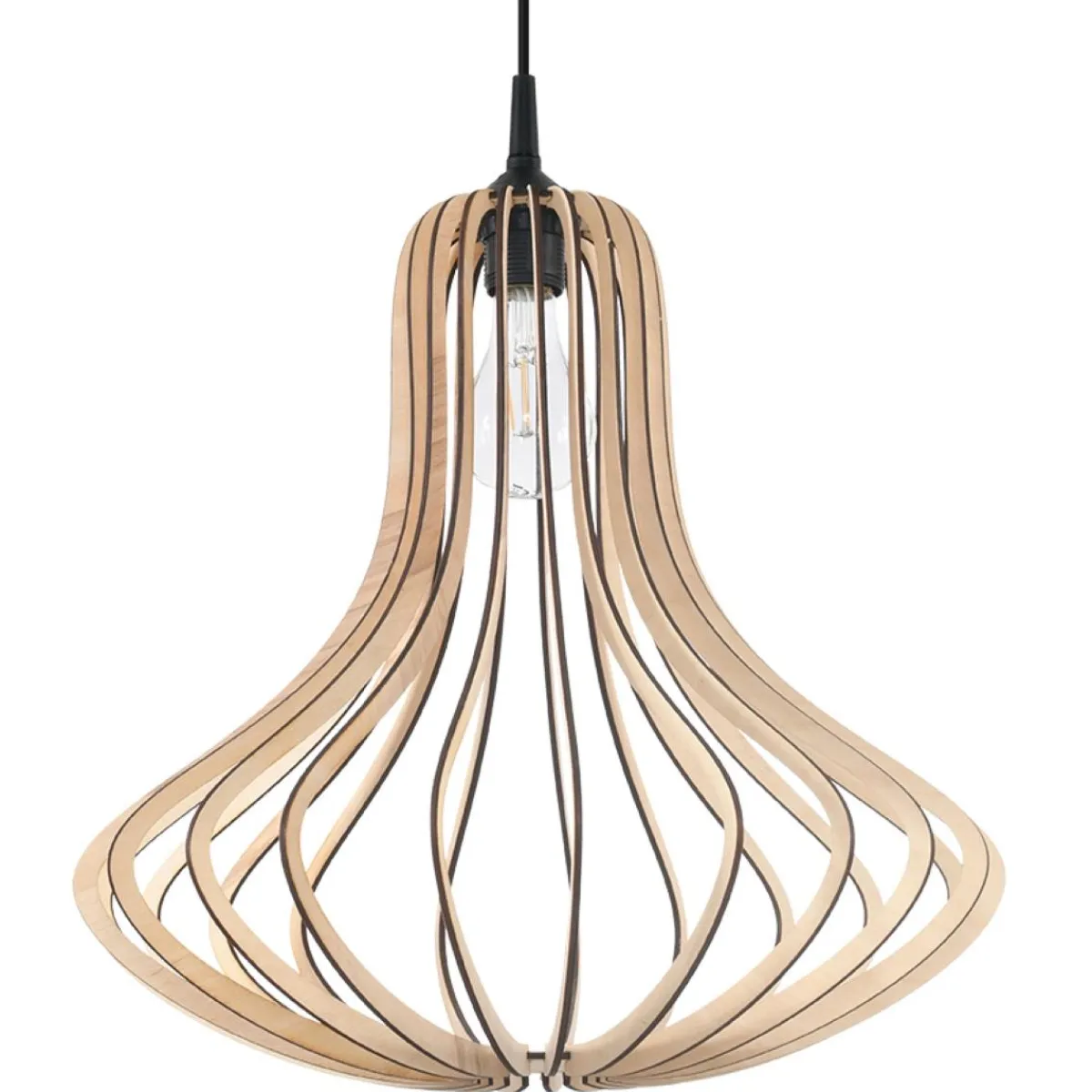 Outlet MyMobel Sollux Lámpara colgante ELZA madera