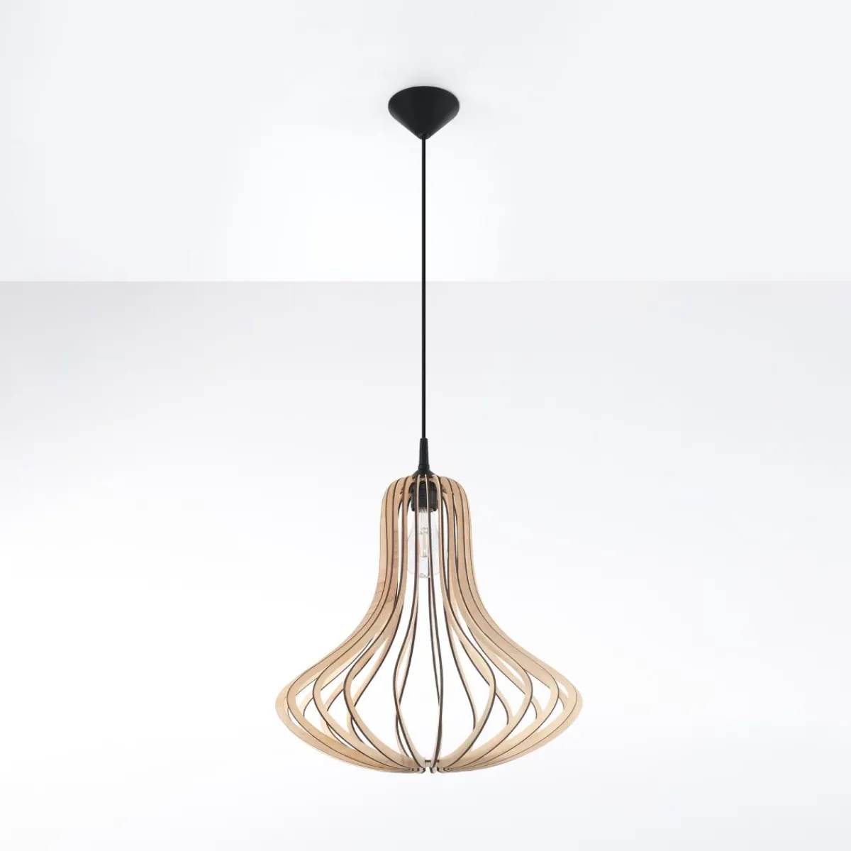 Outlet MyMobel Sollux Lámpara colgante ELZA madera