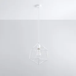 New MyMobel Sollux Lámpara colgante GASPARE blanca