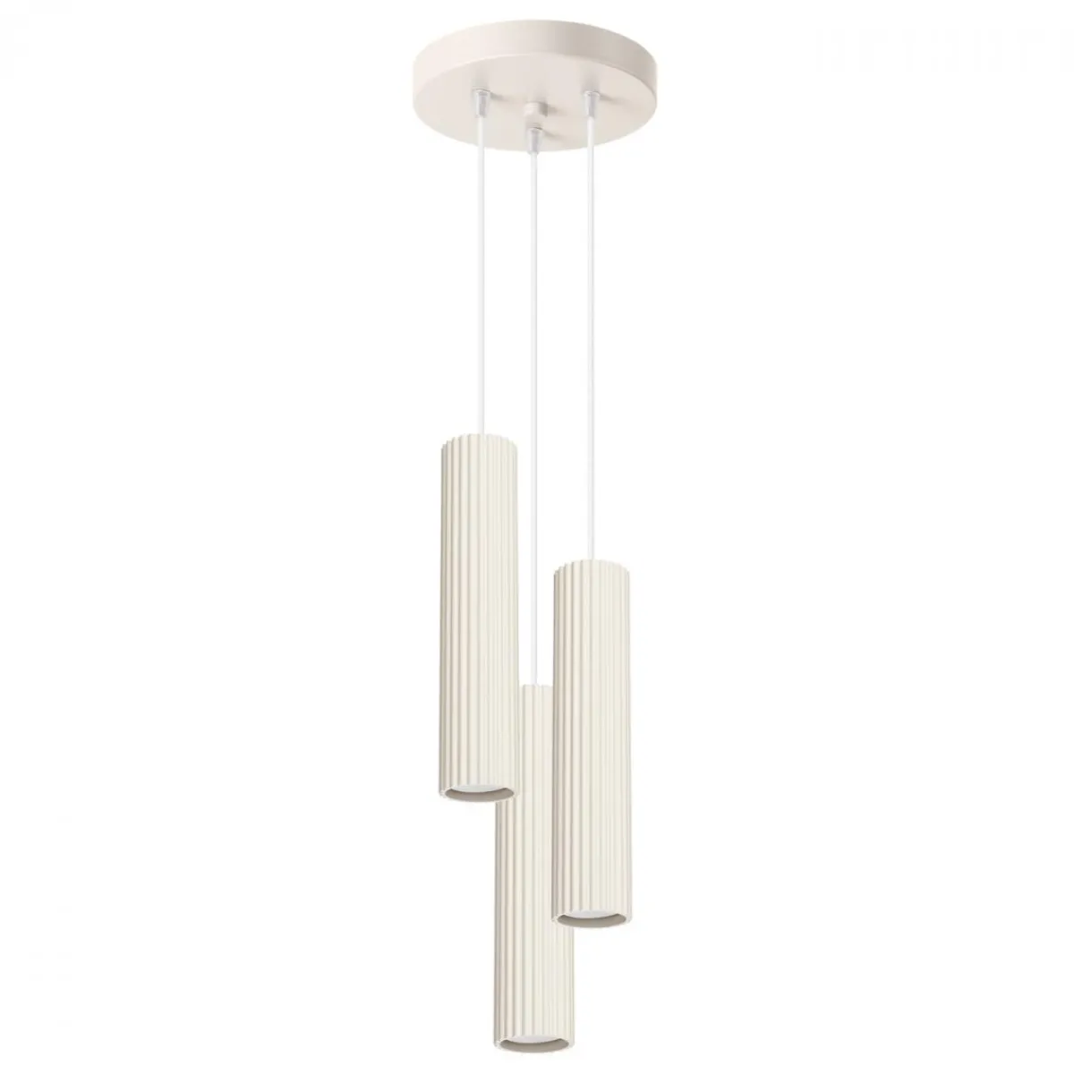 Outlet MyMobel Sollux Lámpara colgante KARBON 3P beige N/A