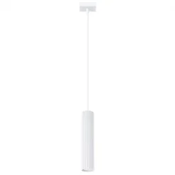 Online MyMobel Sollux Lámpara colgante KARBON 1 blanco N/A
