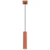 Hot MyMobel Sollux Lámpara colgante KARBON 1 rojo ocre N/A