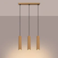 Discount MyMobel Sollux Lámpara colgante KARBON 3L oro N/A