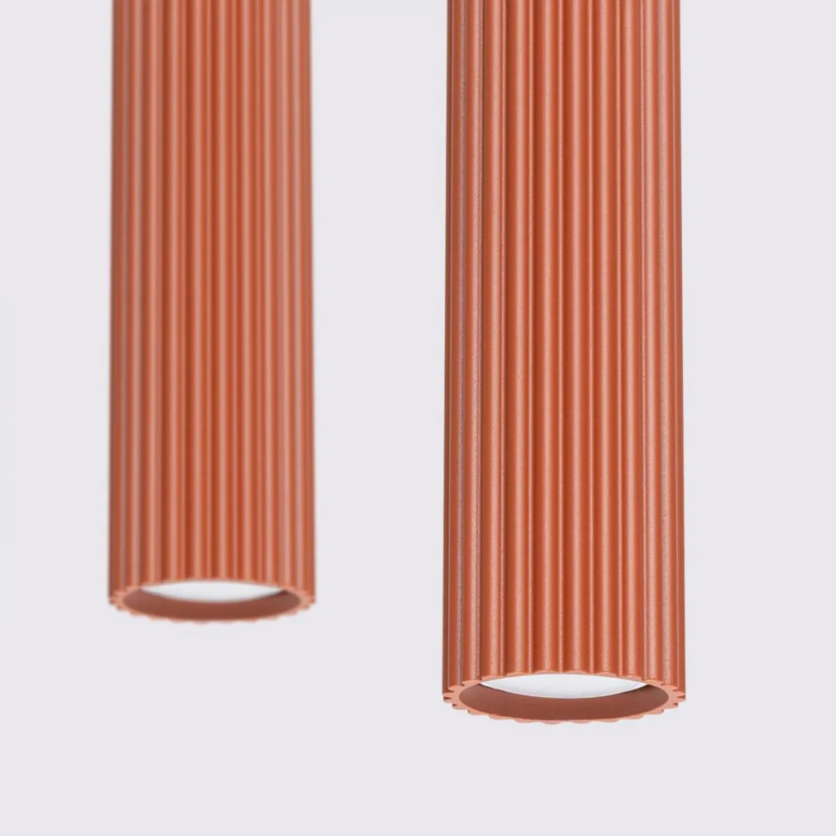 Online MyMobel Sollux Lámpara colgante KARBON 2 rojo ocre N/A