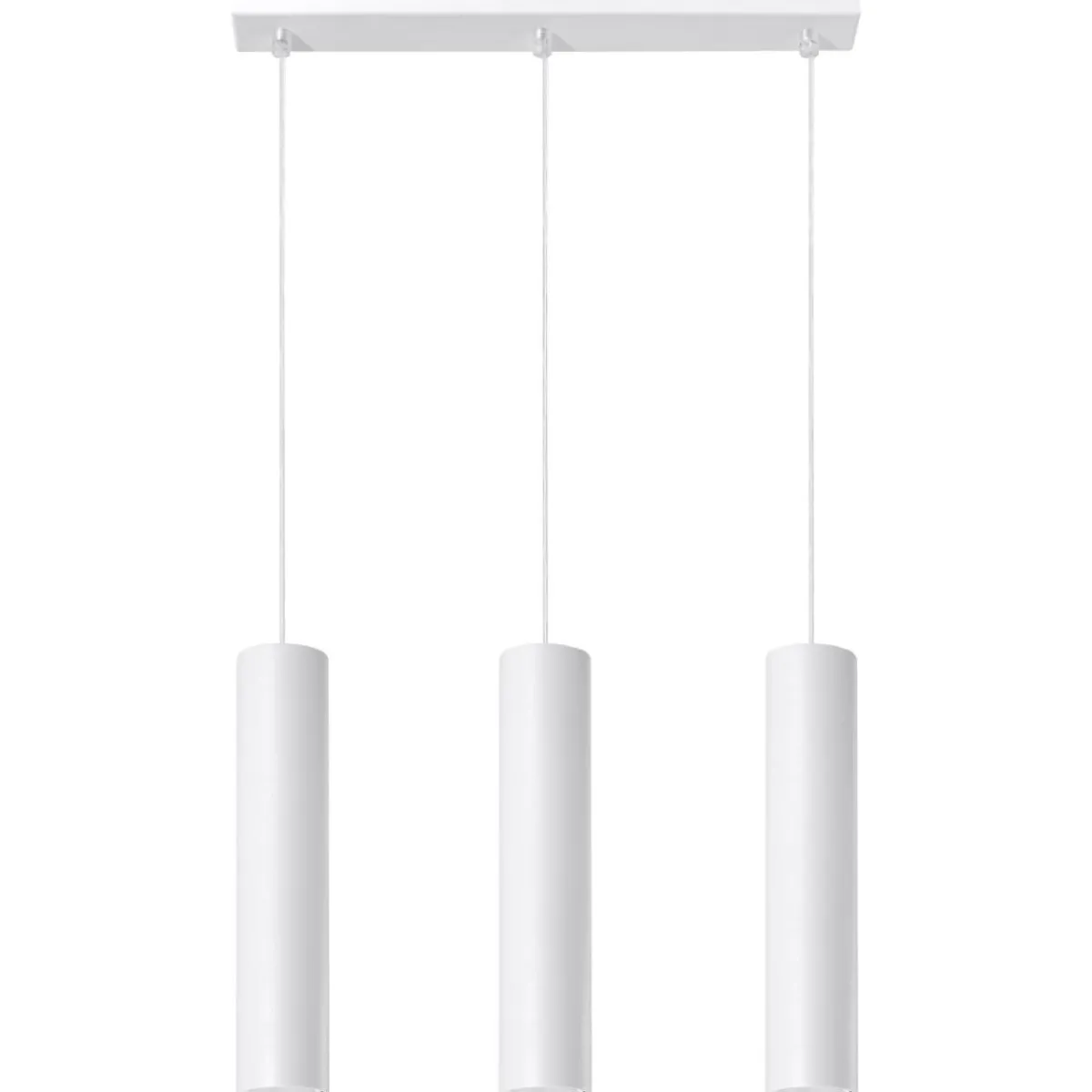 Outlet MyMobel Sollux Lámpara colgante LAGOS 3L blanca