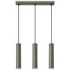 Discount MyMobel Sollux Lámpara colgante LAGOS 3L verde oliva N/A
