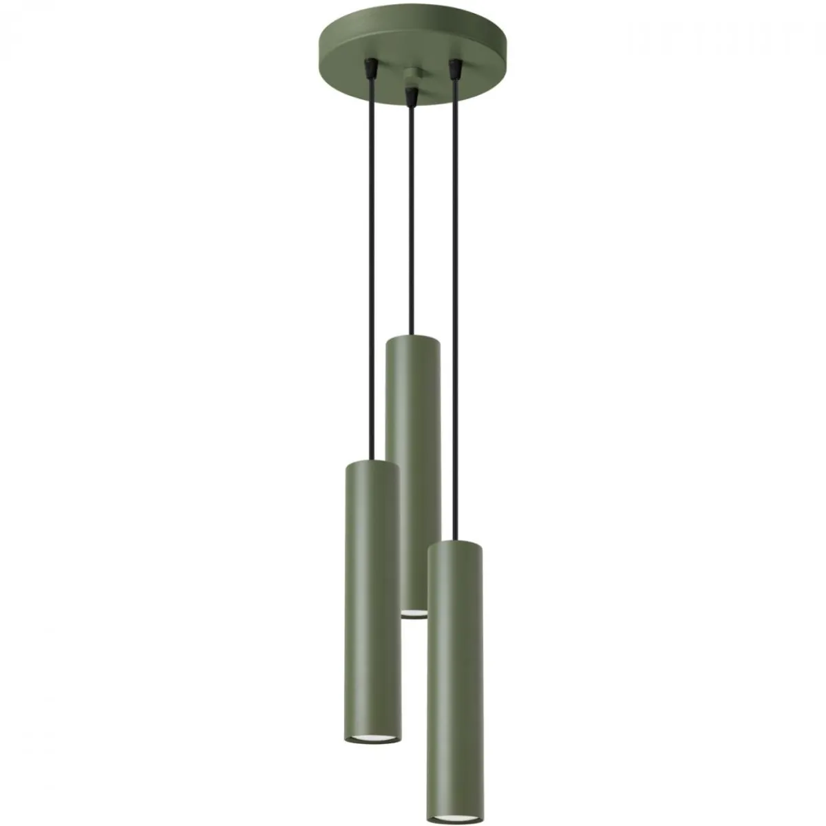 Sale MyMobel Sollux Lámpara colgante LAGOS 3P verde oliva N/A